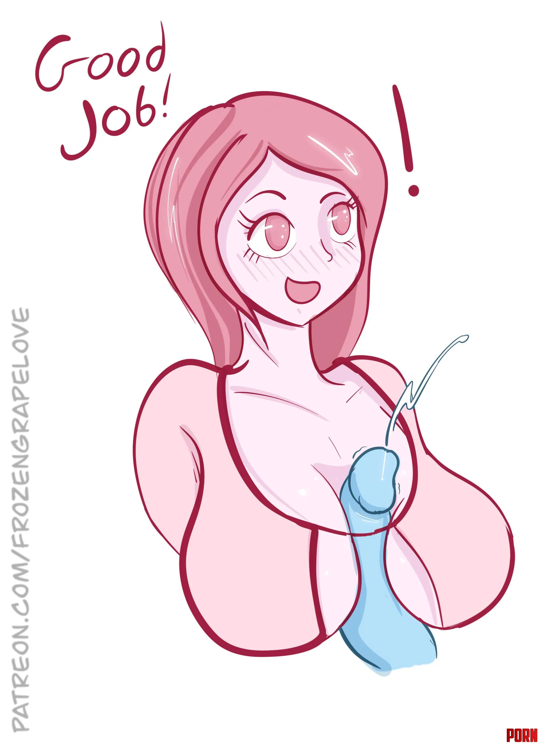 Cute Titfuck Congratulations by frozen_grape_love