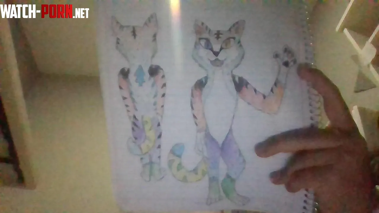 I made a fursona her name is Tyrone I want to build a fursuit what do I need sorry for the low quality pic by IvannaGDM