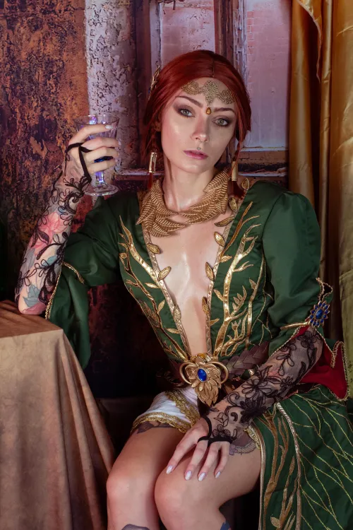 Thumbnail Triss Merigold from The Witcher 3: Ragmig's Stunning Cosplay