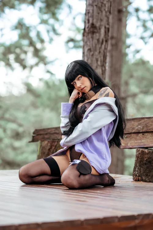 Thumbnail Hinata from Naruto by Nicky Brum | Cosplaygirls Category