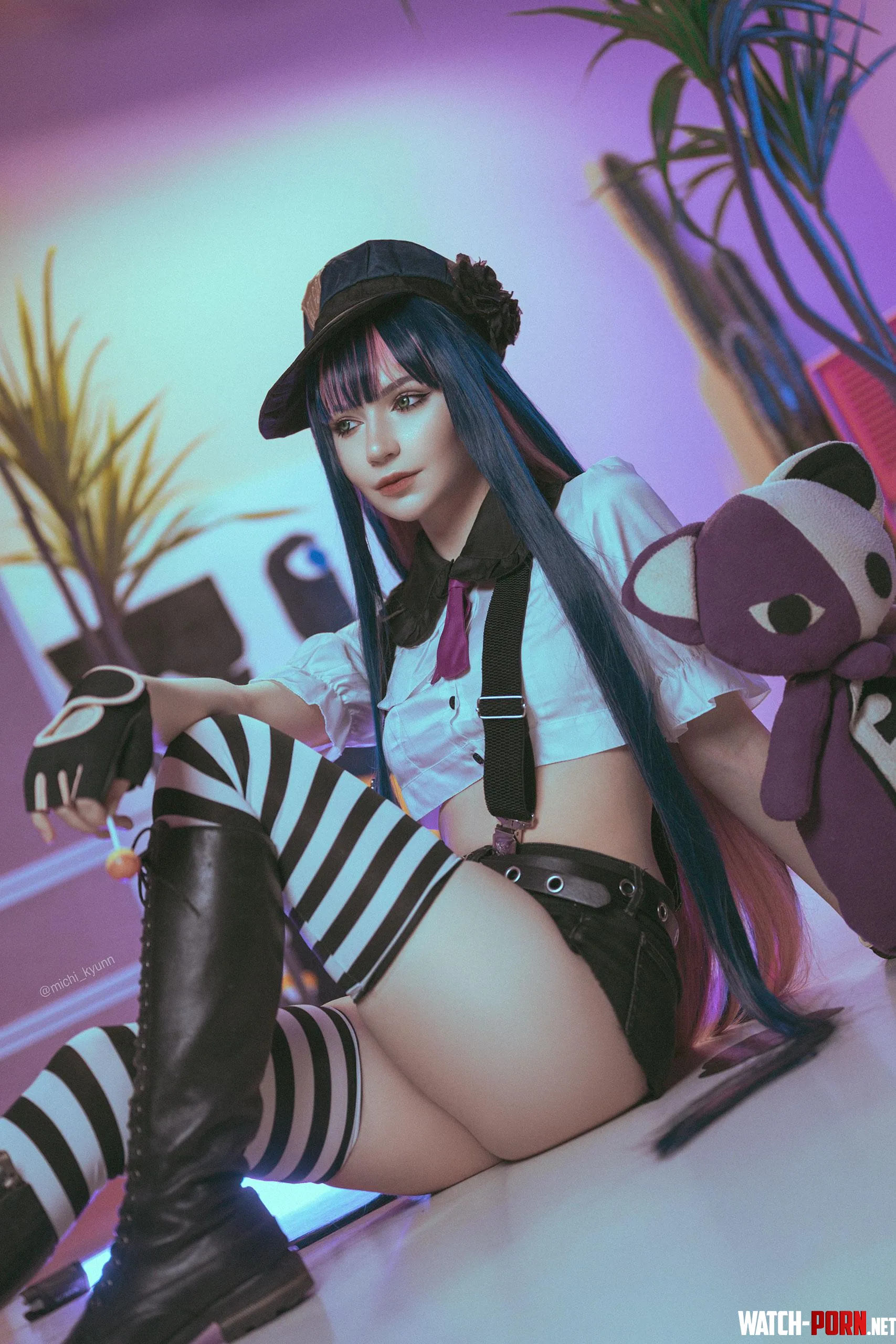 Stocking from Panty amp Stocking with Garterbelt by michikyunn by michi_kyunn