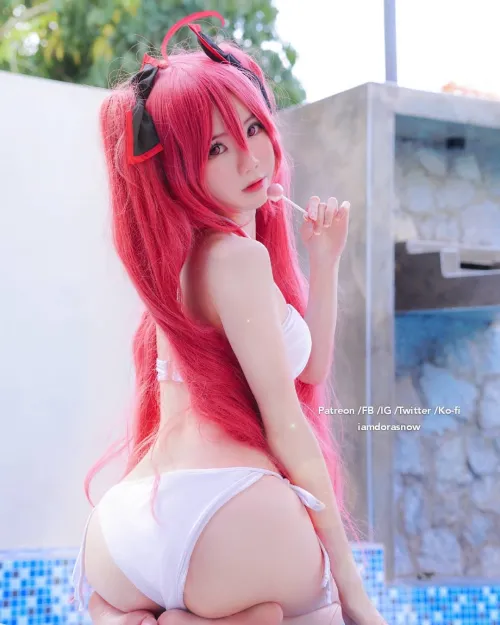 Thumbnail Kotori Itsuka Summer Cosplay by Sally Dorasnow | Capturing the Seasonal Vibe