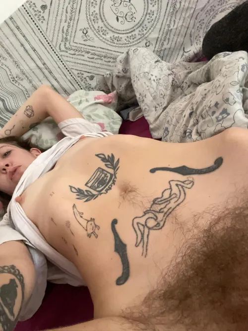 Thumbnail Bush Beauty Calling: Be My Valentine | HairyCurvy