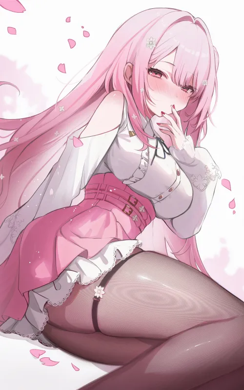 Thumbnail Mori Calliope's Allure in Thighdeology | CheetahSperm18