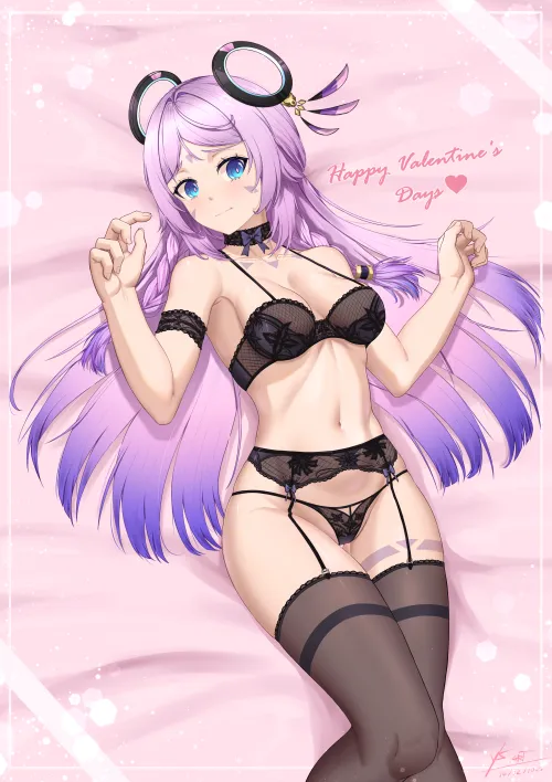 Thumbnail Sexy Lingerie in Genshin Impact by destinyherowolf