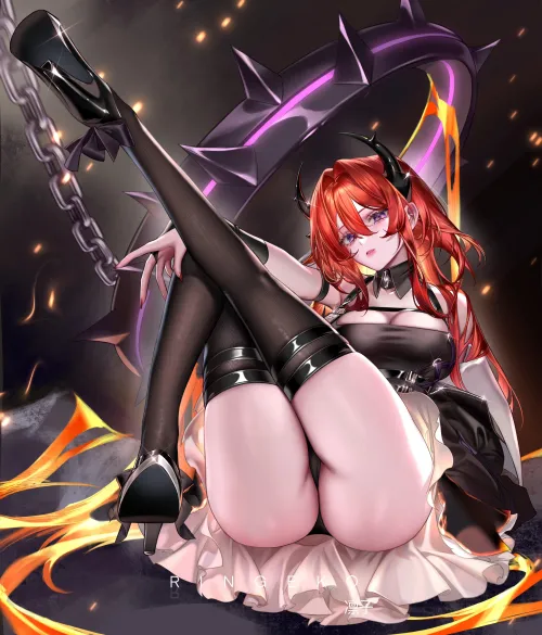 Thumbnail Sizzling Surtr Thighs in Arknights | Silent_Steak_9540