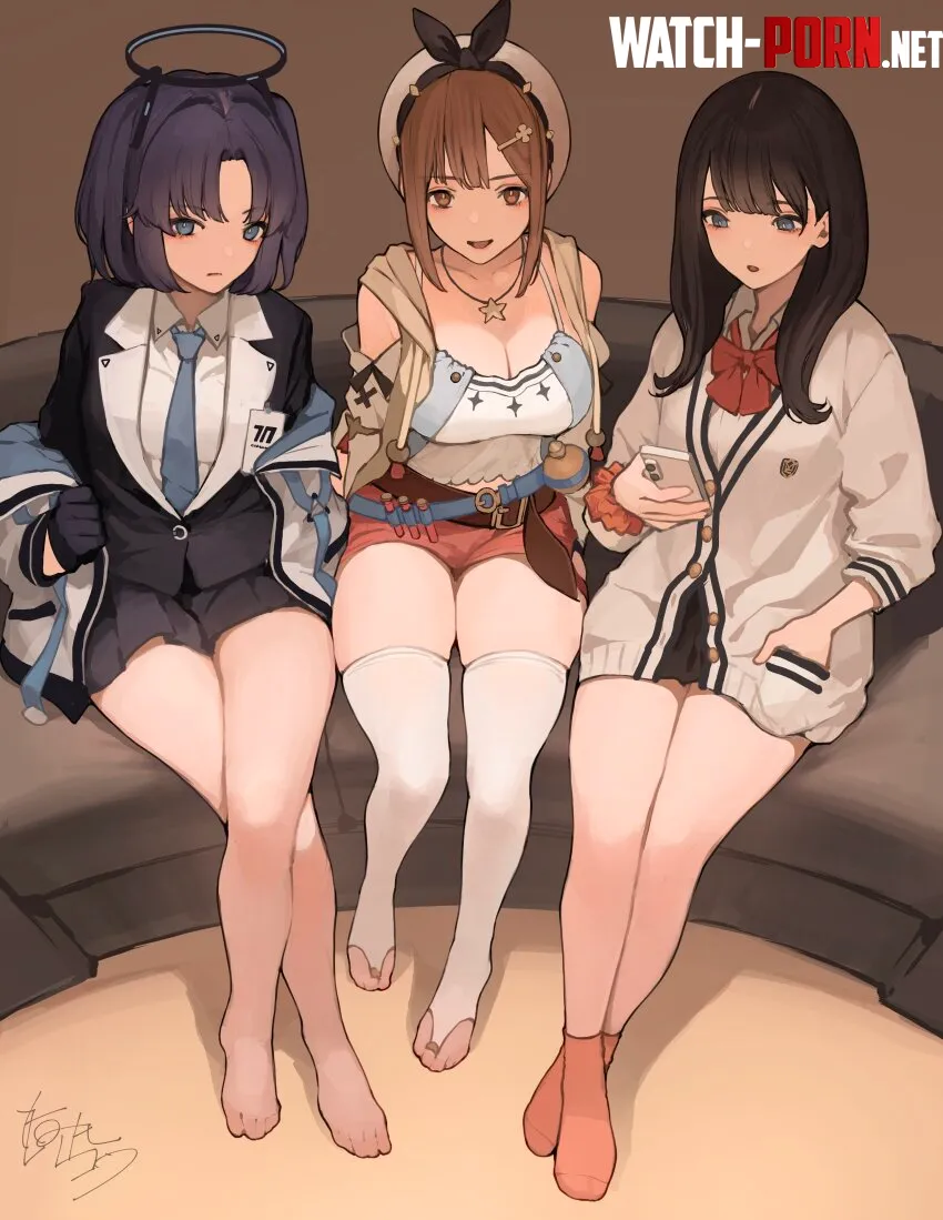 The Thighdeology Trio by asap_pocki