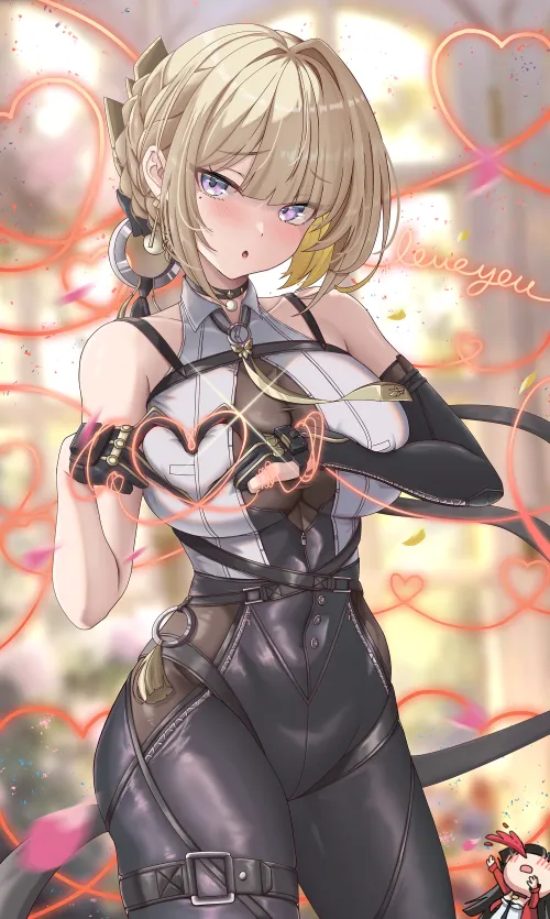 Thumbnail Evelyn Zenless Zone Zero by CheetahSperm18 in animebodysuits Category