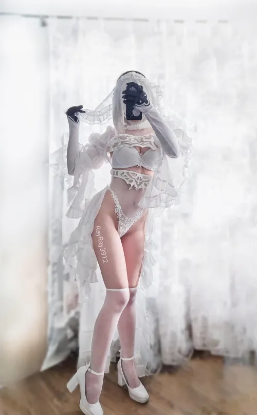 Thumbnail 2B Bride Cosplay by RayRay3912 | Cosplaygirls Category