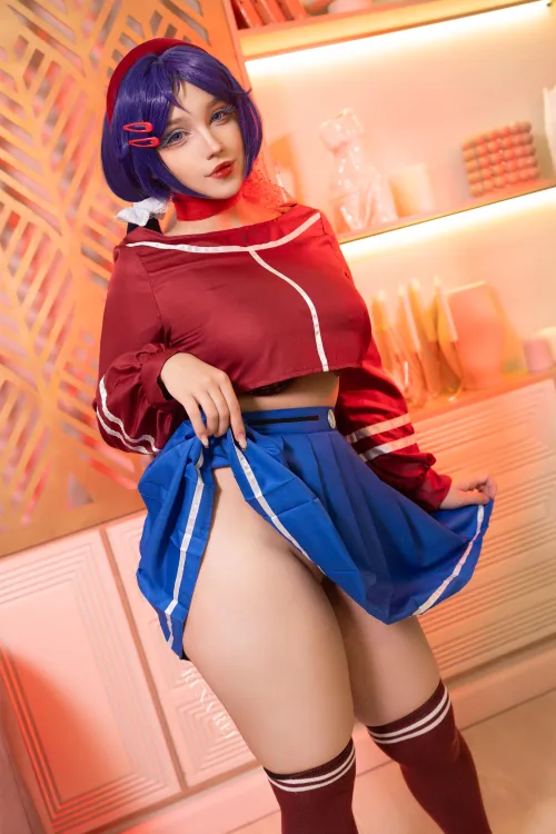 Thumbnail runa_rei Showcases the Alluring MiSide Mita Runa Rei
