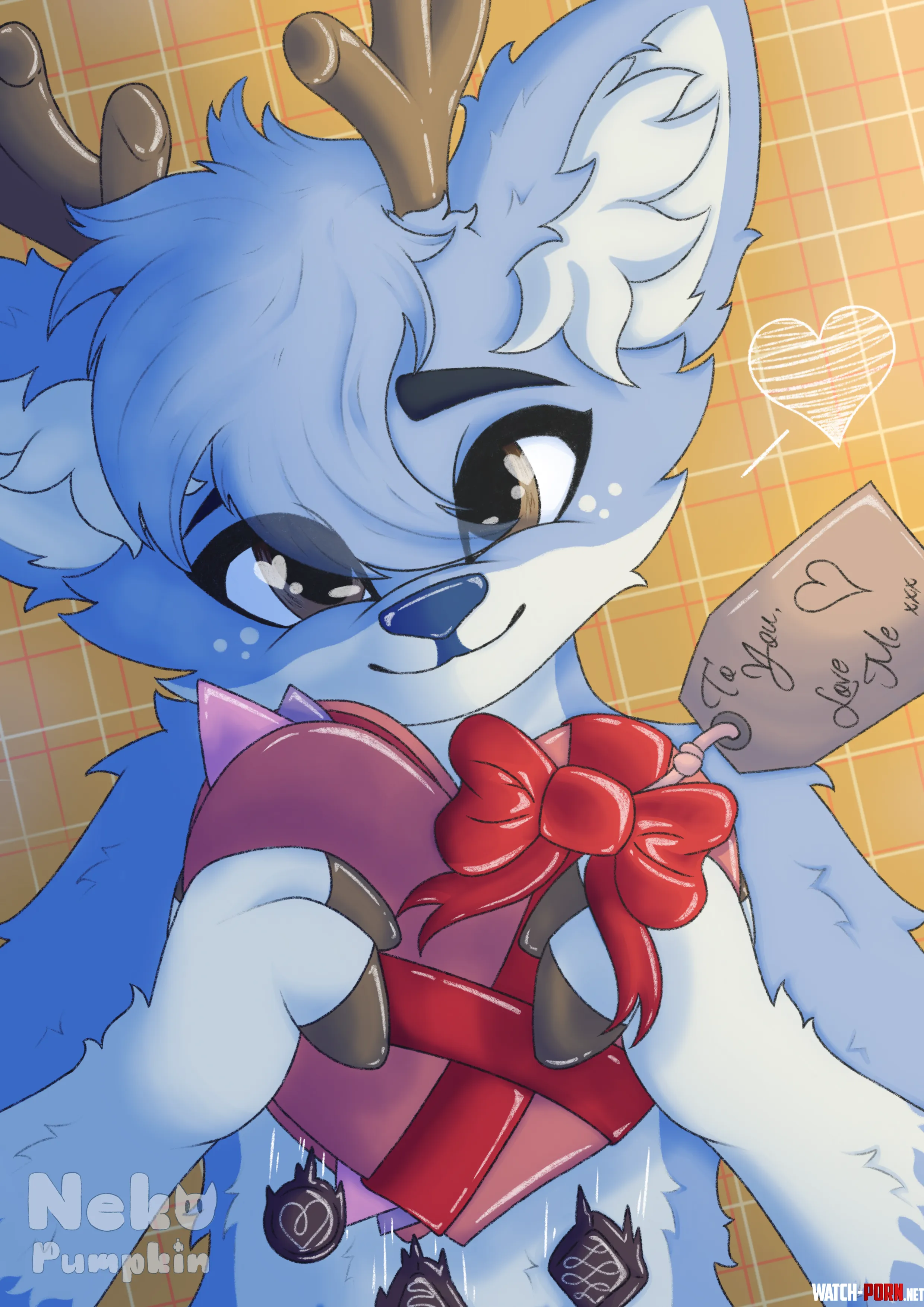 Valentines Day Surprise nekopumpkin by NekoPumpkinArt