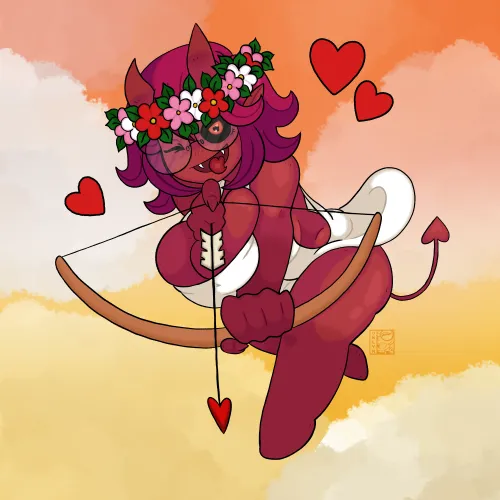 Thumbnail Owlyn's Irena Succubus Celebrates Valentines Day 2025: MonsterGirl Magic