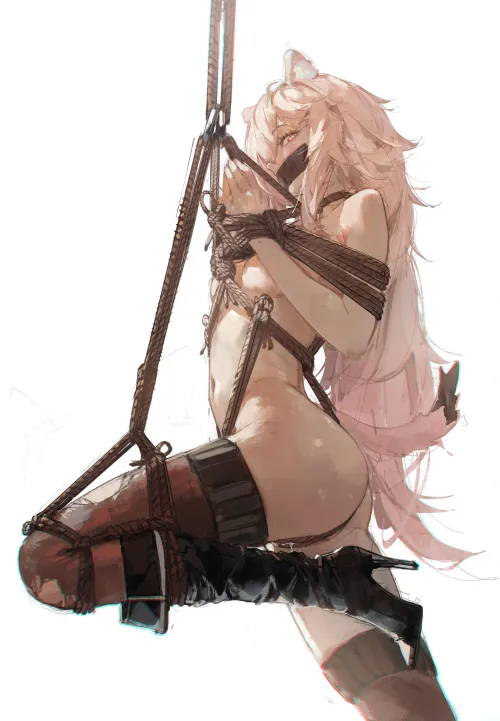 Thumbnail Explore Bondage Gravel in Arknights by CheetahSperm18