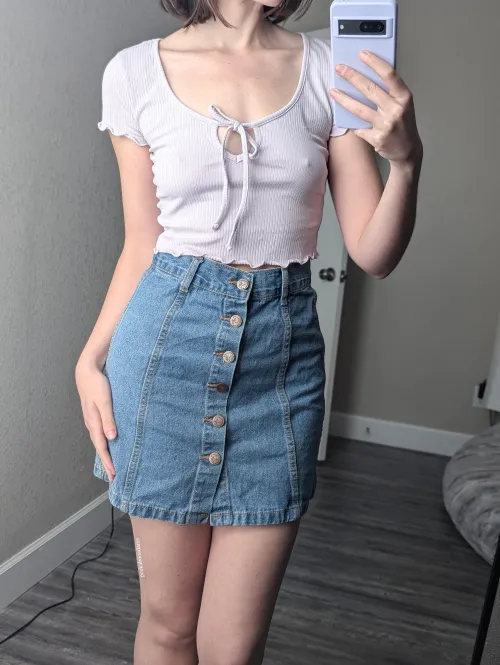 Thumbnail Feeling Cute & Braless in Lilac: peekabooadams' Style
