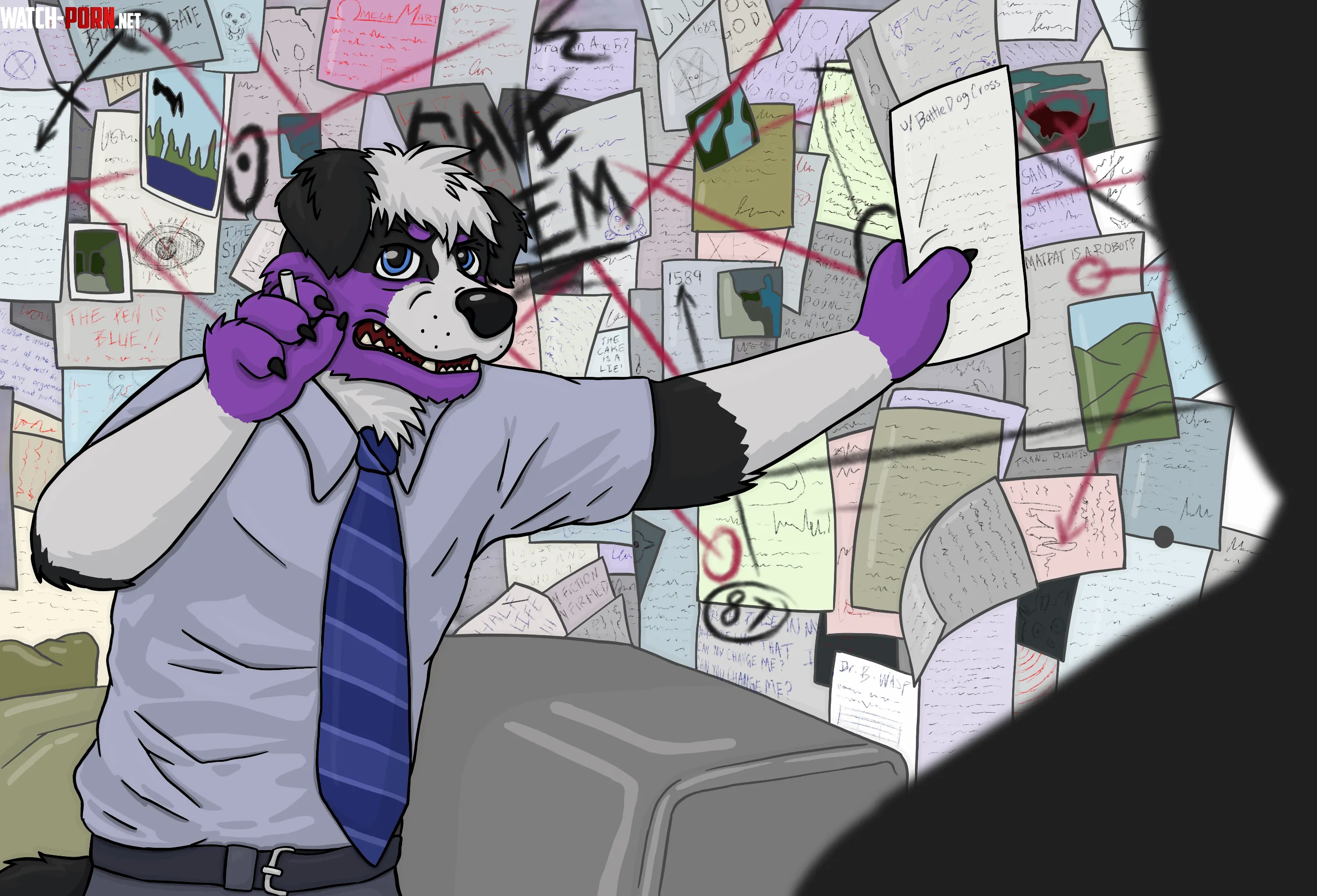 Added myself to the meme I use the most for the Lols art by me by BattledogCross
