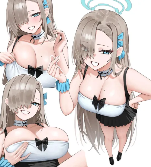 Thumbnail The Beauty of Asuna's Boobs in a New Dress by marxsander2016
