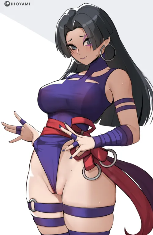 Thumbnail Hioyami's Artistry: Psylocke's Thighdeology Moment | joshua11russ0