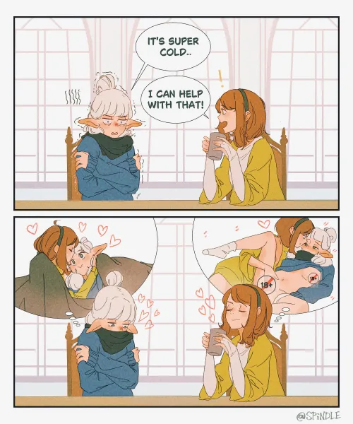 Thumbnail Winter Warmth: Creative Solutions by asap_pocki | MonsterGirl