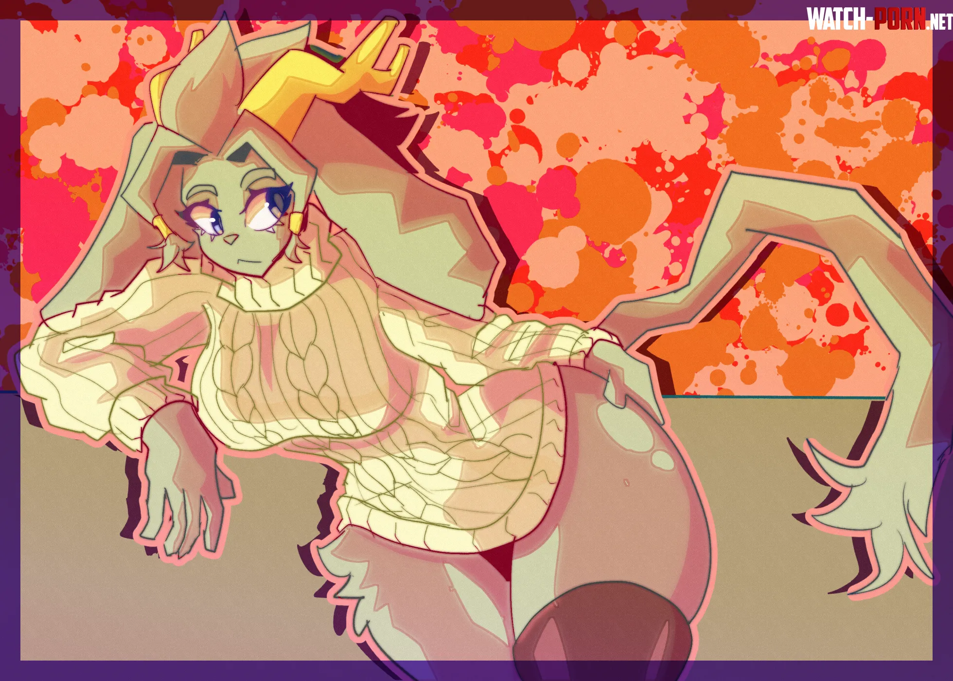 Confyregalia  Sybil from Pseudoregalia Art by me by CosmicLogem