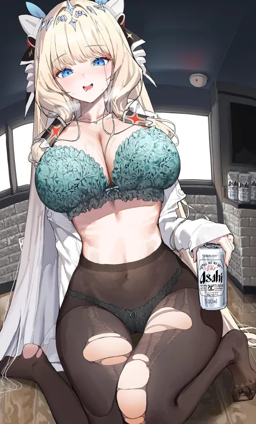 Thumbnail Crown Drunk with Nikke - elegantloveglimmer | BigAnimeTiddies Showcase