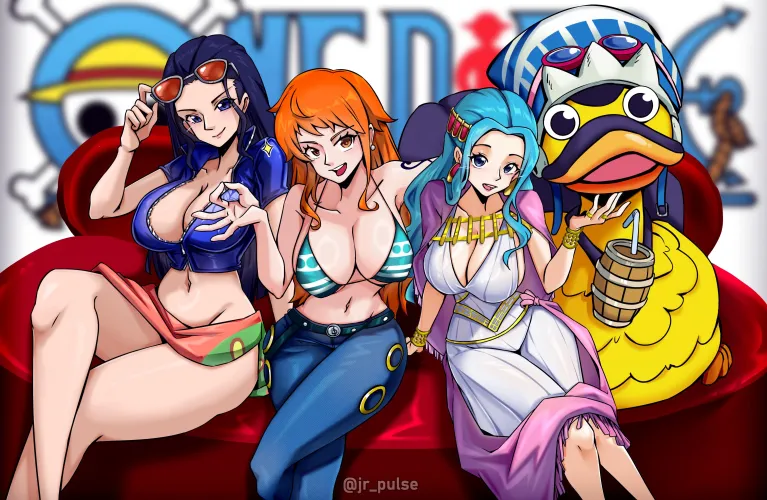 Thumbnail Robin Nami Vivi JRPulse - One Piece by No_Stay_7237