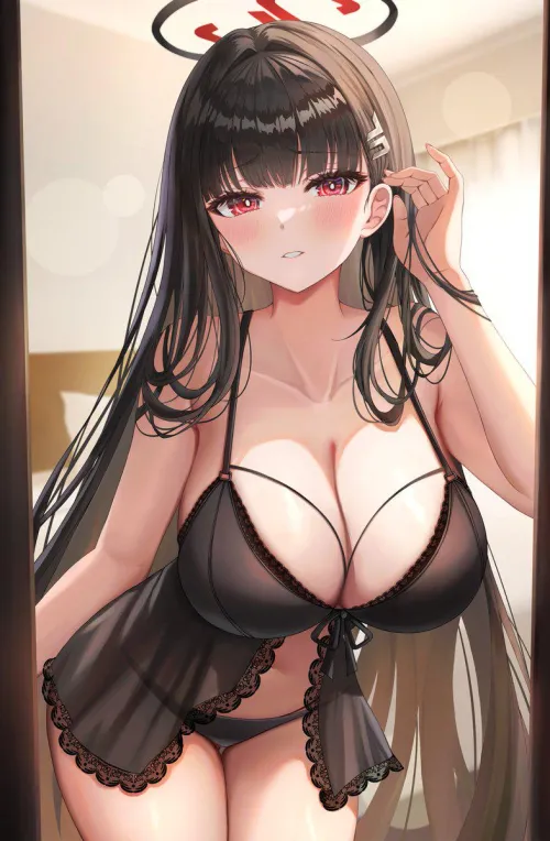 Thumbnail Lingerie Rio in Blue Archive: A Seductive OppaiLove Read