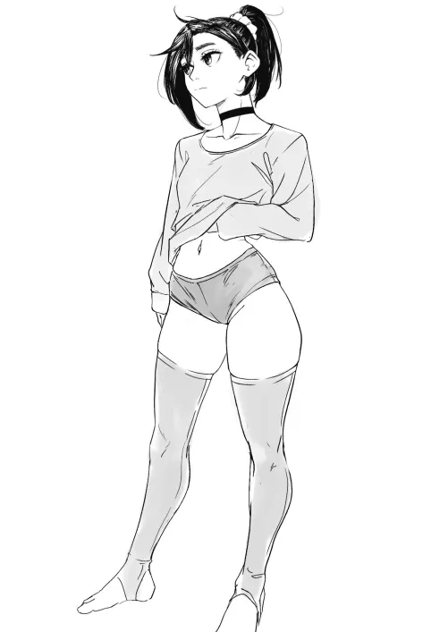 Thumbnail Embracing Momo Ayase by ShaardY in Thighdeology
