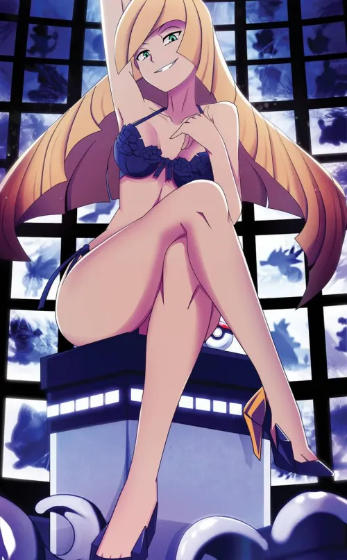 Thumbnail Mysterious Beauty: Lusamine Pokemon by mollylooli