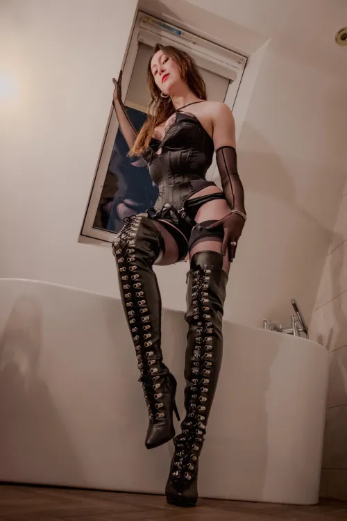 Thumbnail Occupying Your Thoughts: More Than Enough Boot - LATEXnCHILL | SexyGirlsInBoots