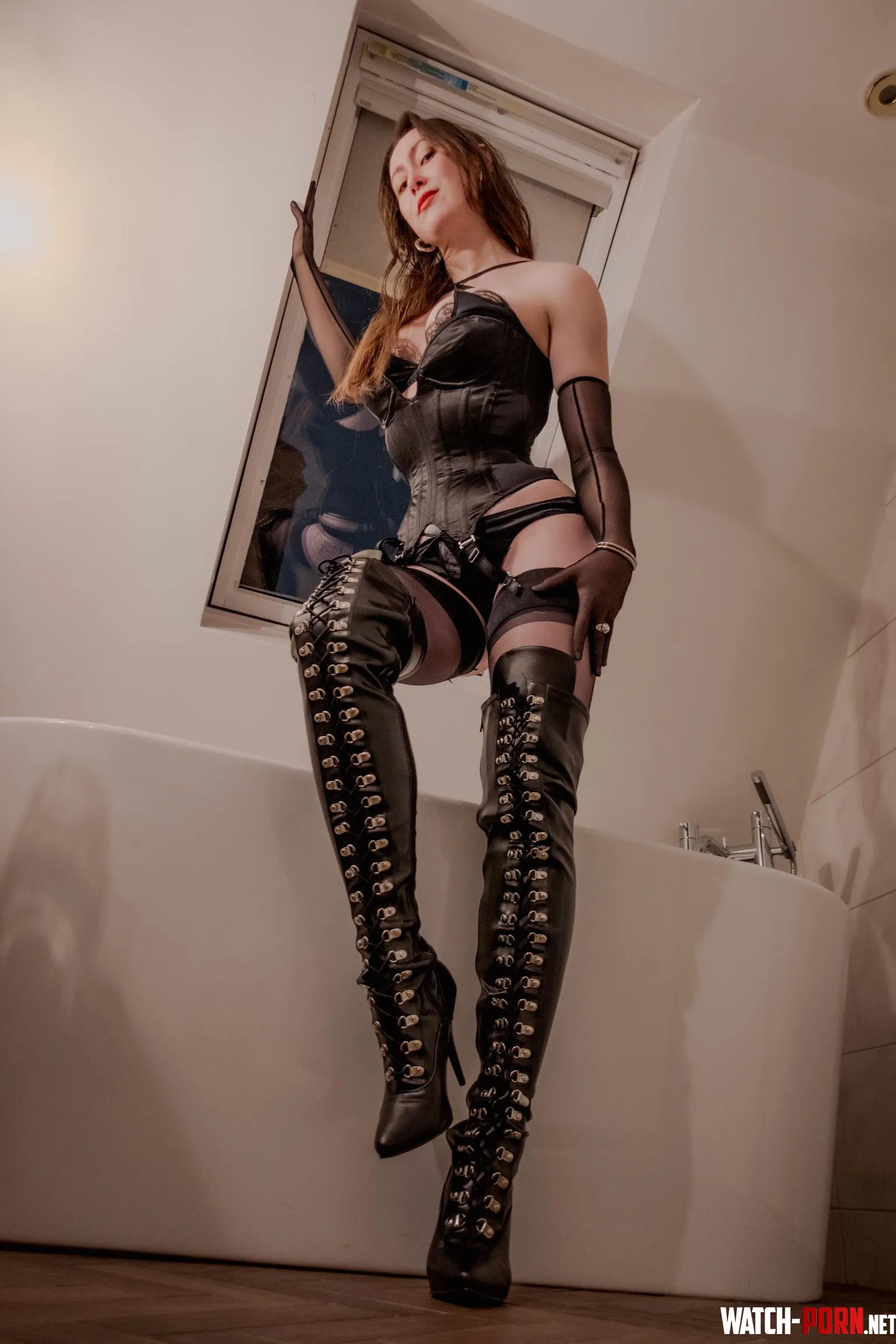 More than enough boot to occupy you by LATEXnCHILL
