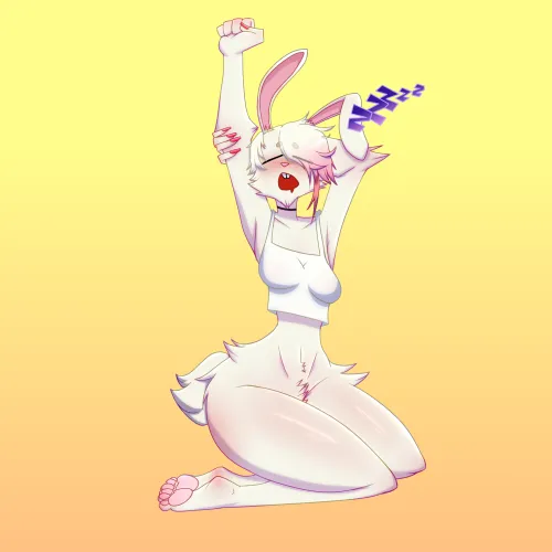 Thumbnail Complete Bunny Artwork by mikaruhh | furry