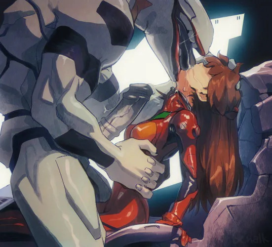 Thumbnail Asuka's Adventurous Encounter: A Story by TheUltimateRepublic | MonsterMen