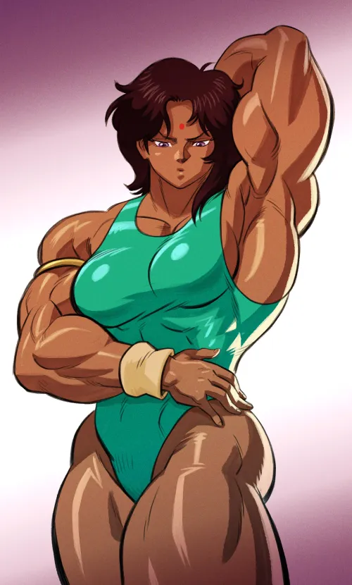 Thumbnail Tiling Art Masterpiece: Sandra Guts from Dirty Pair Revealed