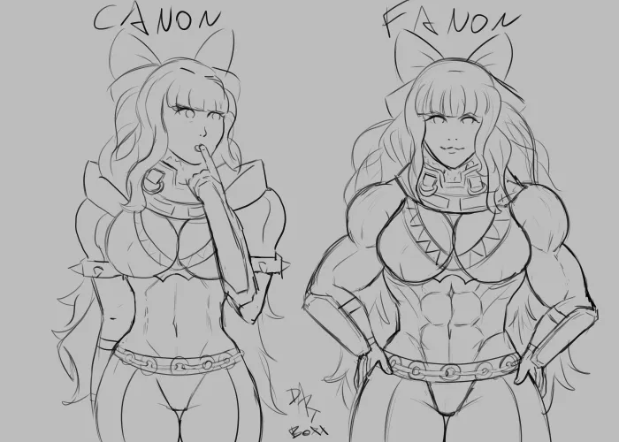 Thumbnail Artistic Showdown: Canon vs. Fanon OC Charlotte from Fire Emblem