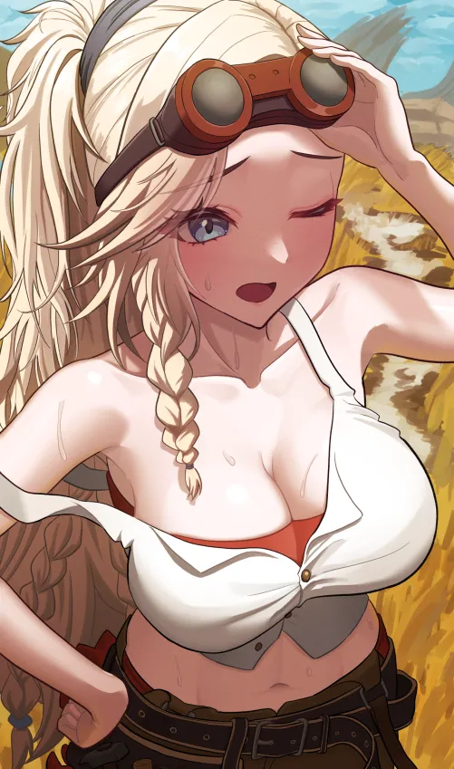Thumbnail Gemma Monster Hunter Display by CheetahSperm18 in animemidriff