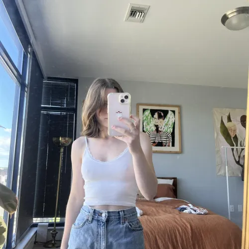 Thumbnail fbcaccount Stuns in White Spaghetti Straps | Pokies Category