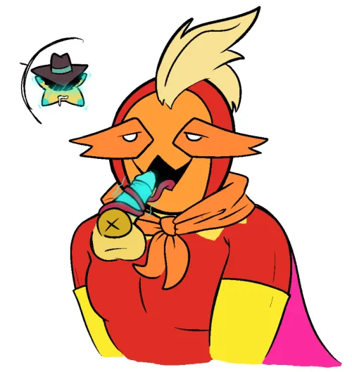 Thumbnail Starlo El Bailador's Cowboy Cock Addiction | UnderTail Category by M1NDFVCKER