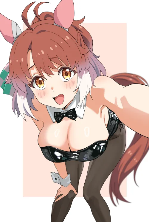 Thumbnail Capturing Selfie Moments in a Bunny Outfit by marxsander2016 in OppaiLove