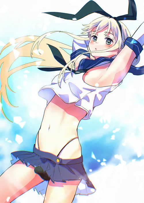 Thumbnail Artistic Charm: Shimakazekun Revealed by pedoro_pedoro