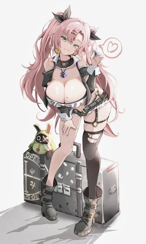 Thumbnail Nicole Demara in Zenless Zone Zero by mollylooli - BigAnimeTiddies