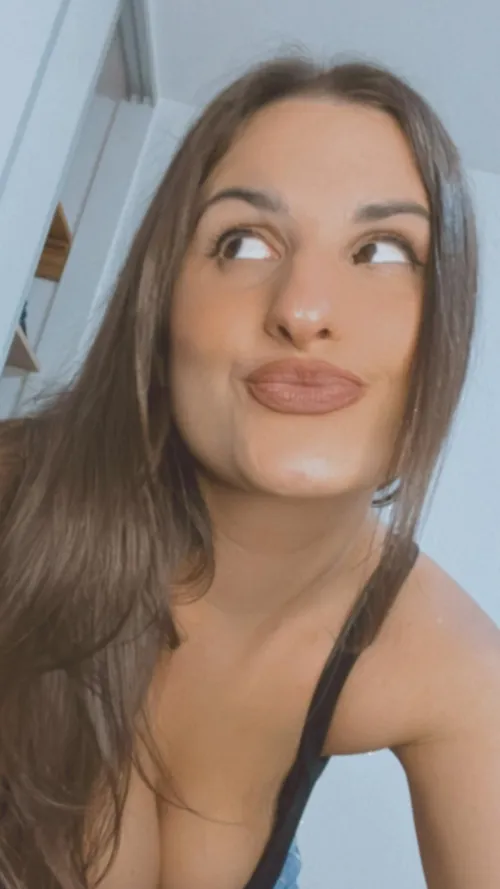 Thumbnail Sending Greetings with a Pout