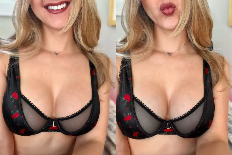 Thumbnail A Smile Kiss and Cleavage by Sams_Soles420 - Exploring Temptation