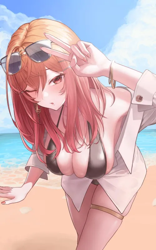Thumbnail Ririka Hololive: Pinkqattie's Alluring Contribution to Swimsuit Hentai