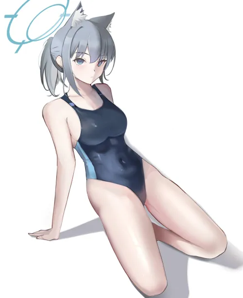 Thumbnail Shiroko Blue Archive: McKnight94's Enticing Swimsuit Hentai Contribution