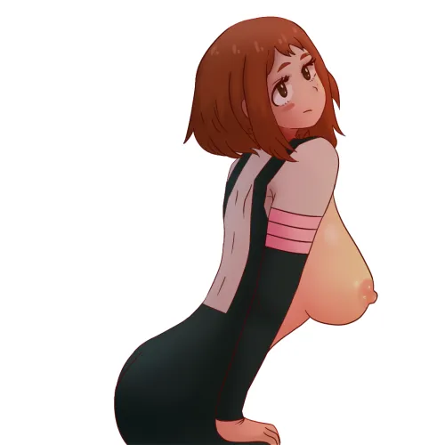 Thumbnail Uraraka's Commissioned Art by helixxx | brionesmylove