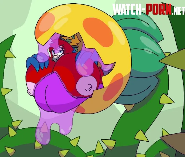 Image The Busty Bird and the Voraceous plant mawshot by Guilty-Truth-789