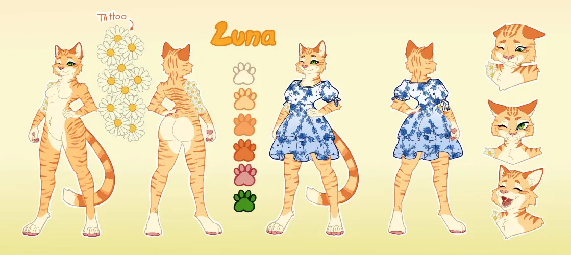 Thumbnail Reference Sheet for uCUTEpuppylove365 | Pokichiii