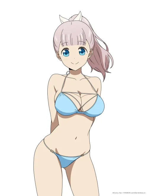 Thumbnail Csxc Captures Chika in 'Blue Bikini' from KaguyaSama Love Is War