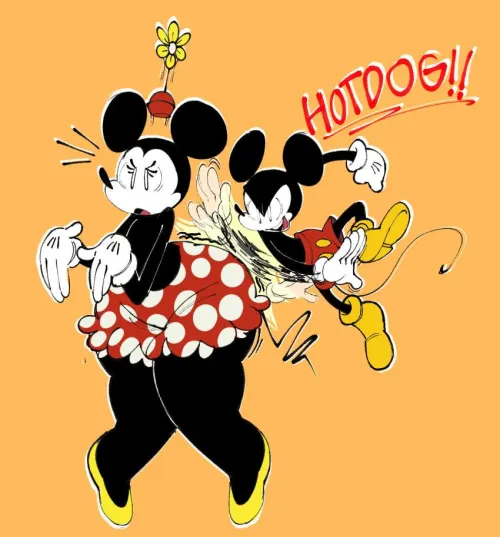 Thumbnail Mickey X Minnie Exploration: sock_guy_632's Iconic Pairing
