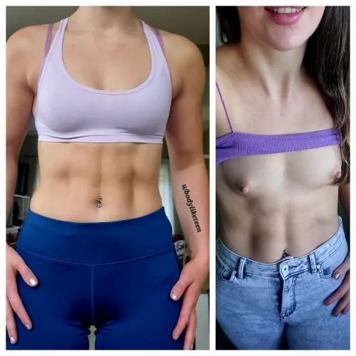 Thumbnail Embracing Body Positivity: Athletic Body and Flat Chest Appreciation